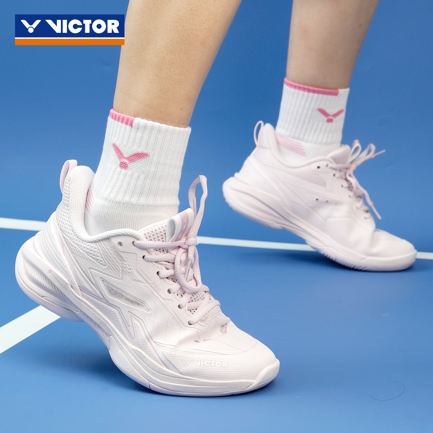 威克多（VICTOR）胜利羽毛球鞋全面级羽球鞋惊雷 稳定支撑防滑减震
