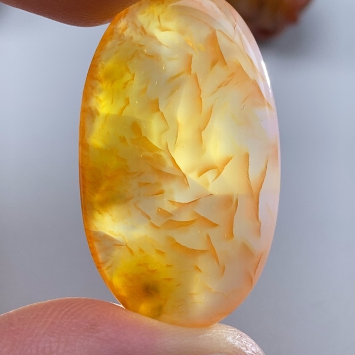 玛瑙/玉髓吊坠未镶嵌6*后