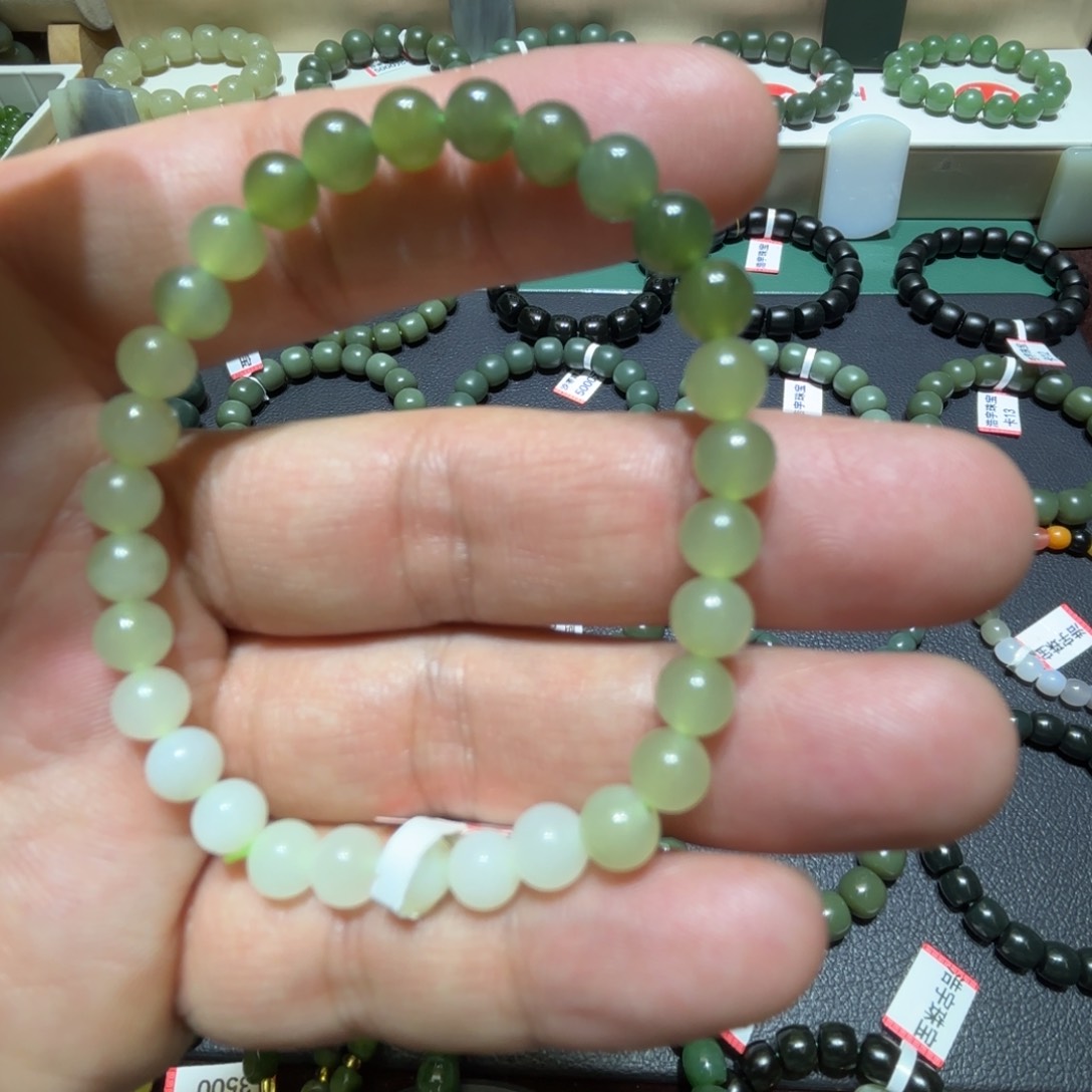 和田玉手链未镶嵌