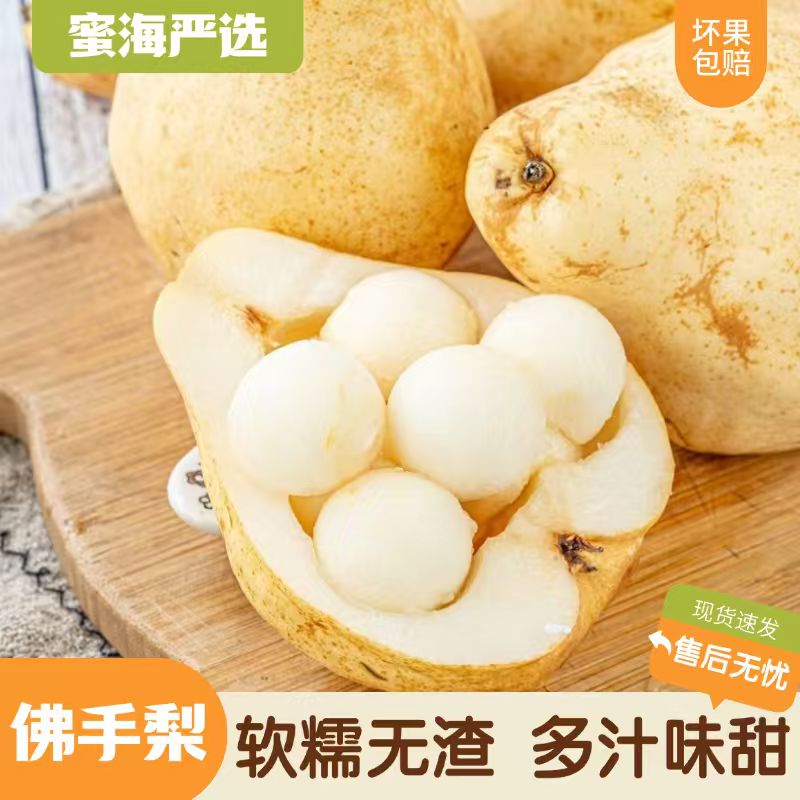 【蜜海严选】山东佛手梨4.5斤中果（7-9个）/大果（5-6个）