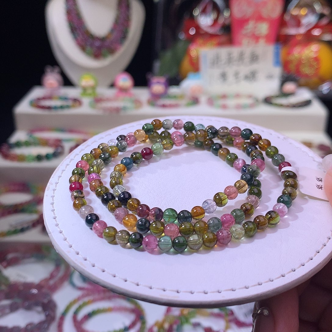 碧玺手链未镶嵌碧玺