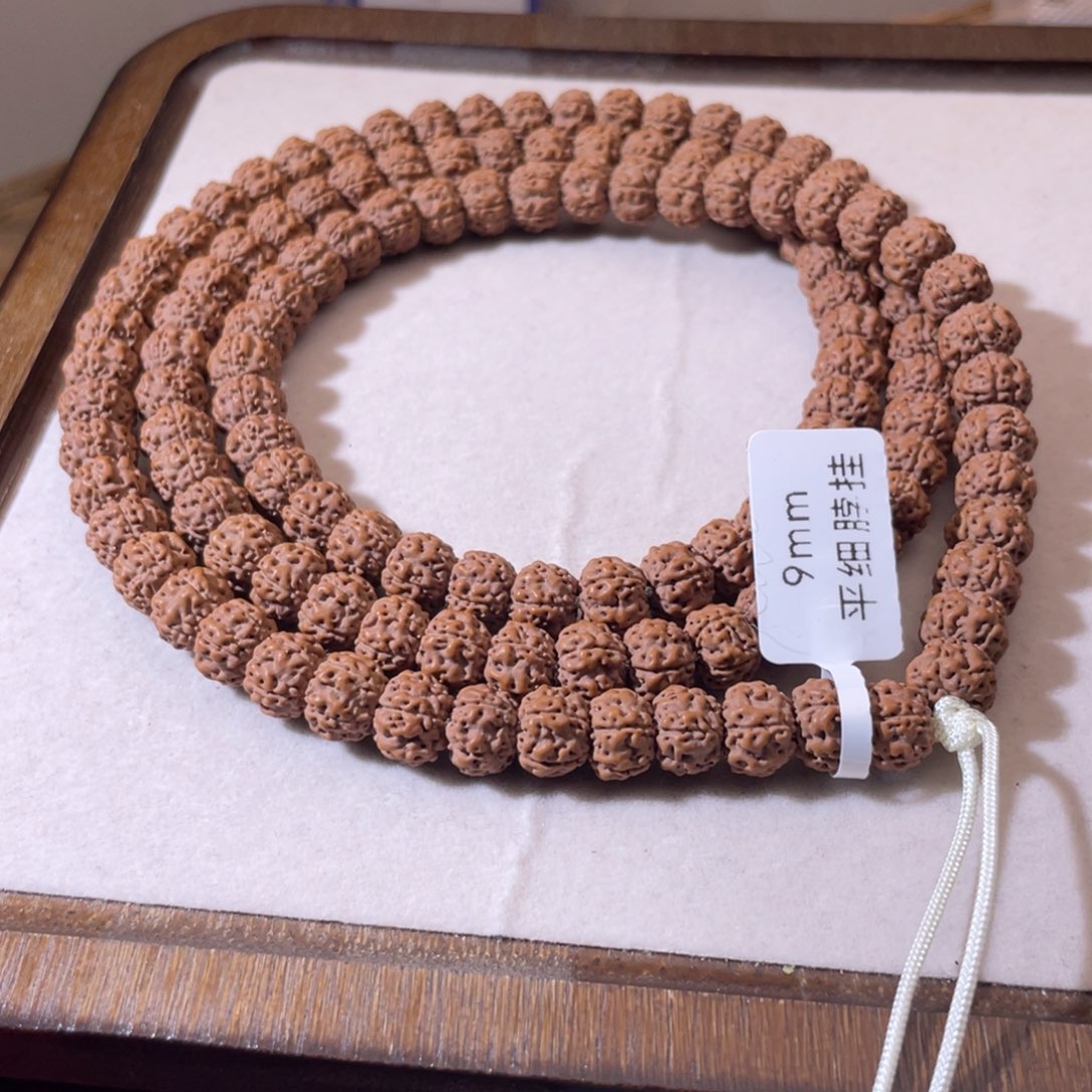 金刚菩提吊坠徐*五平细脖挂9