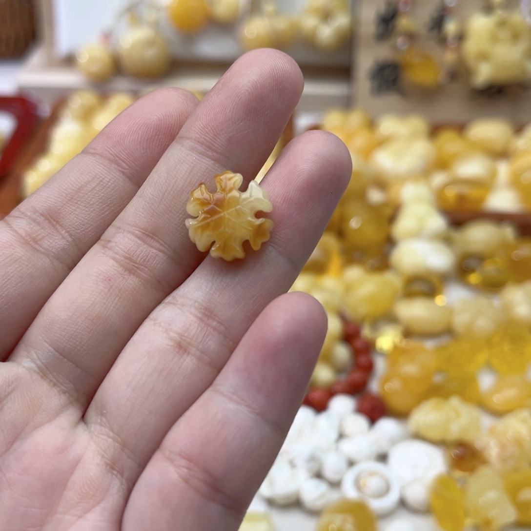 未镶嵌蜜蜡裸石天然