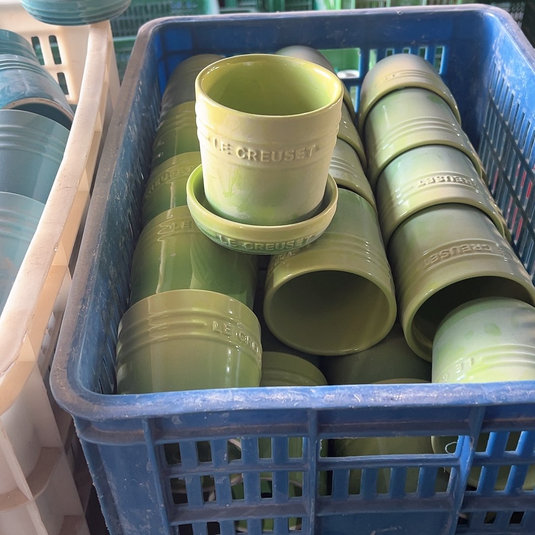 陶瓷 微 圆花 绿色色色色