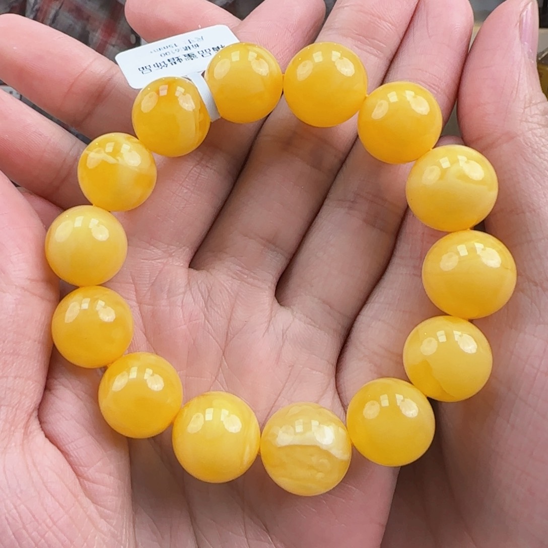 琥珀裸石未镶嵌蜜蜡