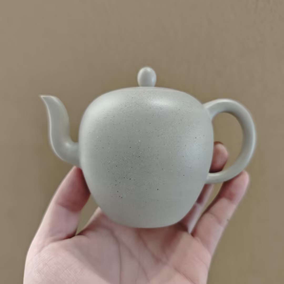 【陶研专属】 美人肩 定窑白窑变 250cc 敬砂堂 紫砂壶