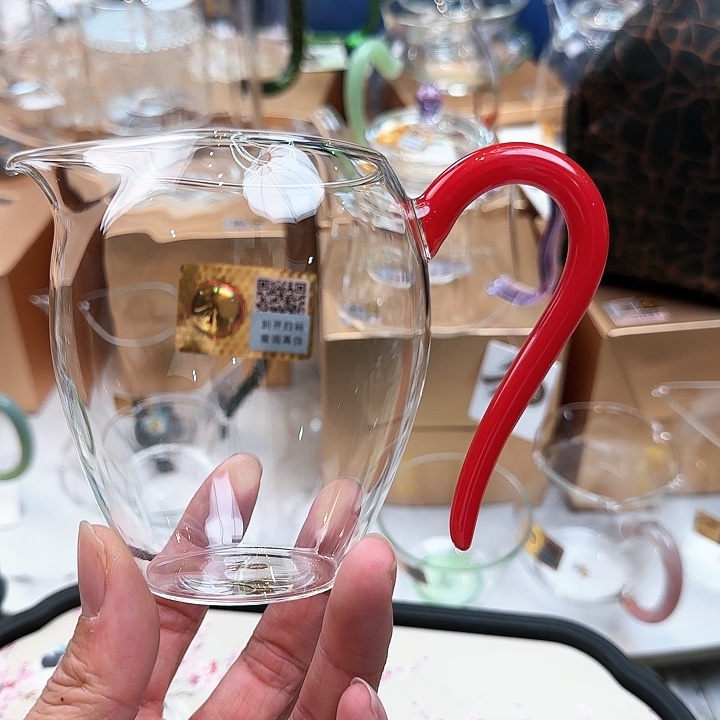 禾器丹红怡然公道杯