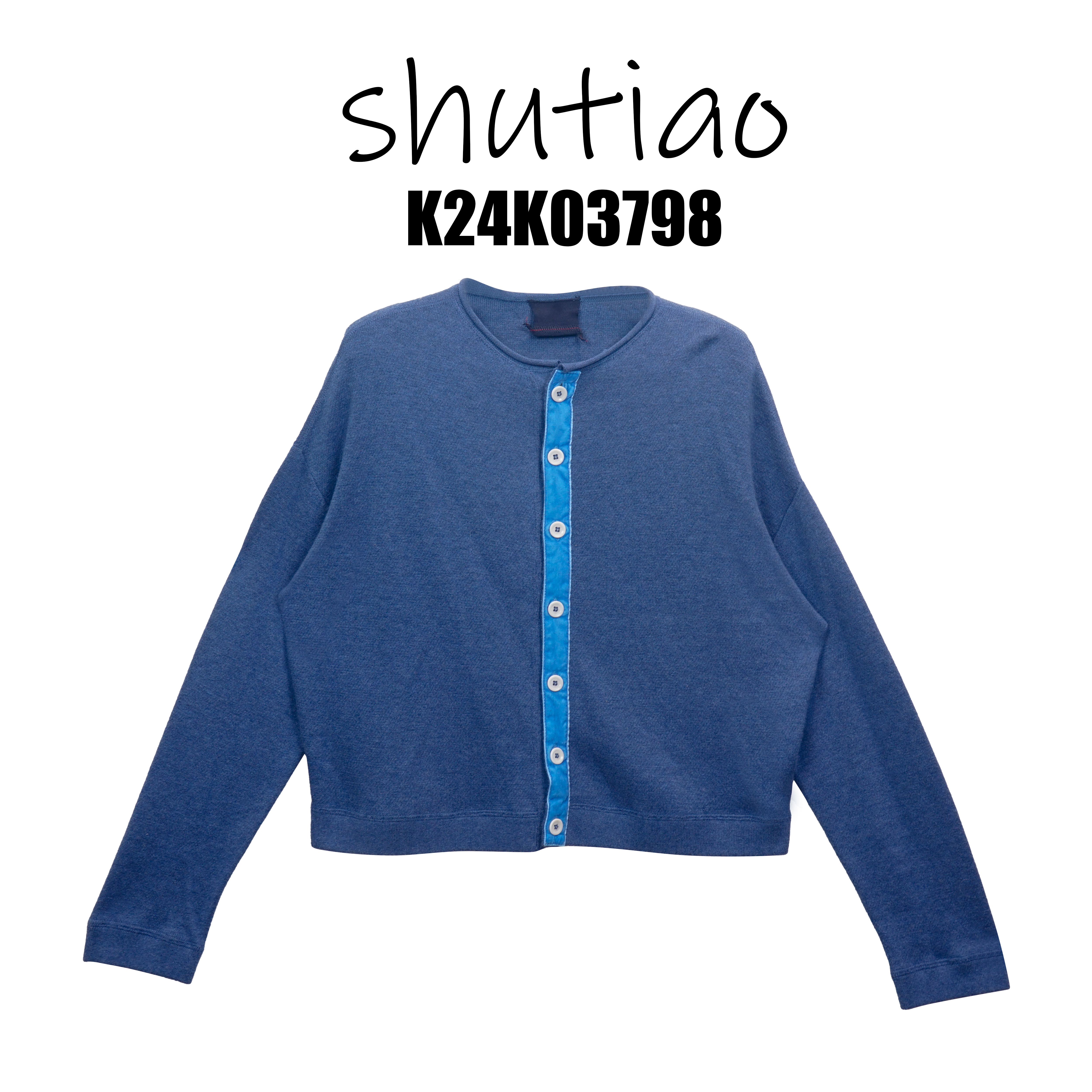 【SHUTIAO】2024秋冬：新款小众设计款开衫K24K03798