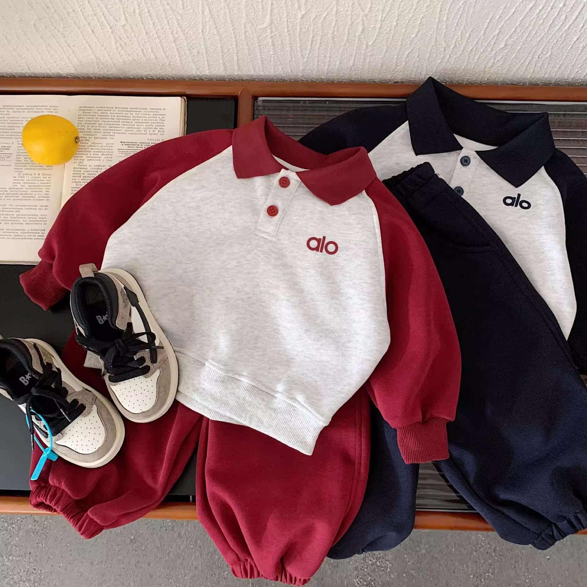 男童套装春秋款2025新款儿童运动服男孩秋季卫衣卫裤宝宝两件套潮