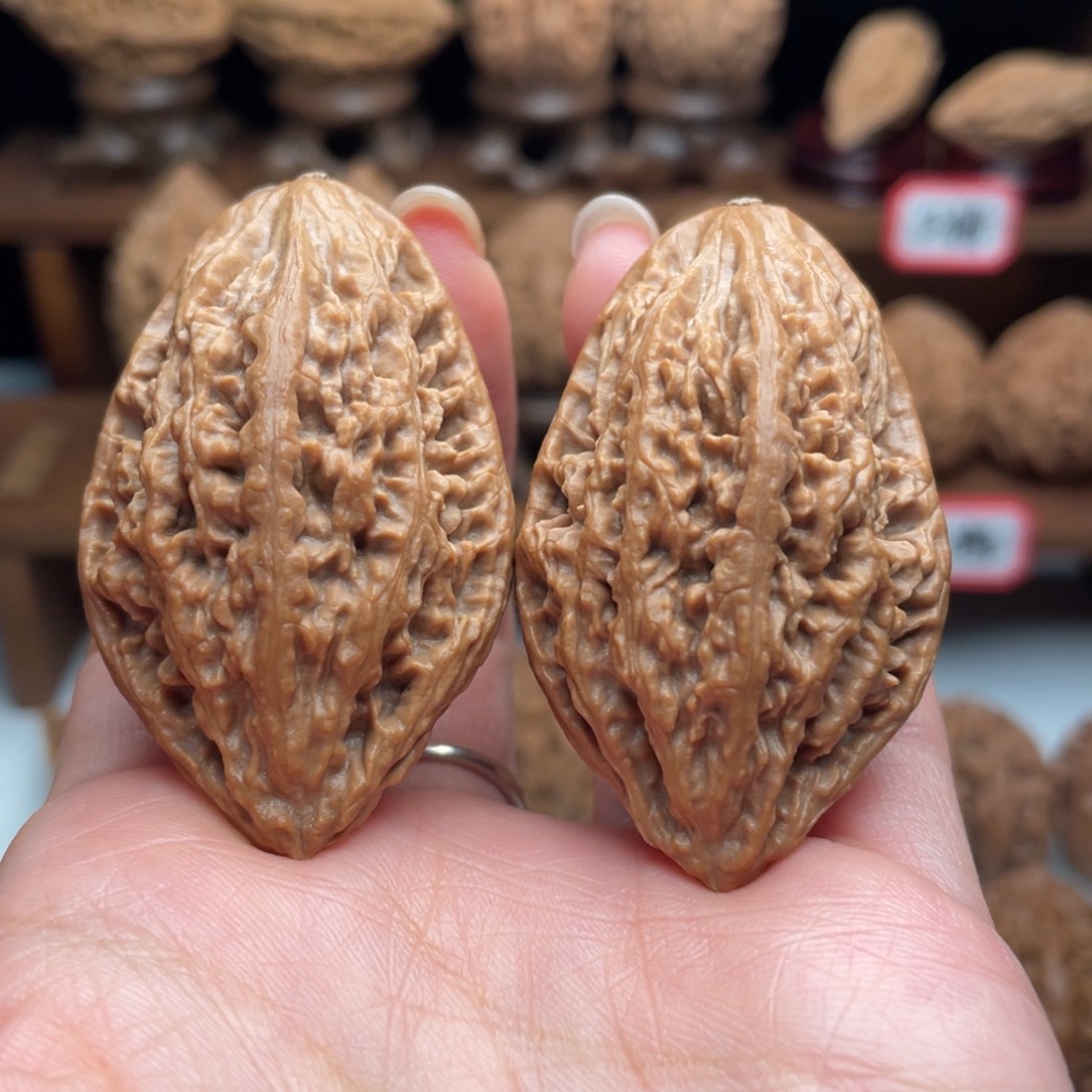 文玩核桃把件楸子13