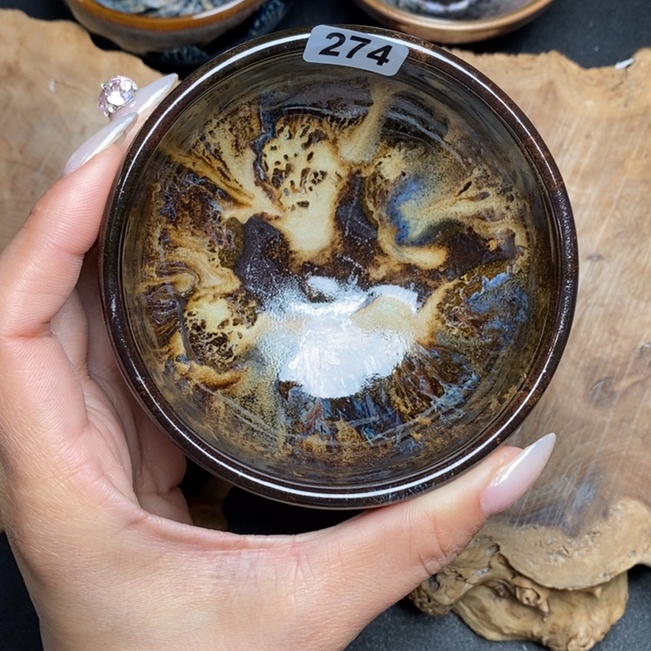 茶盏建窑建盏主人杯274