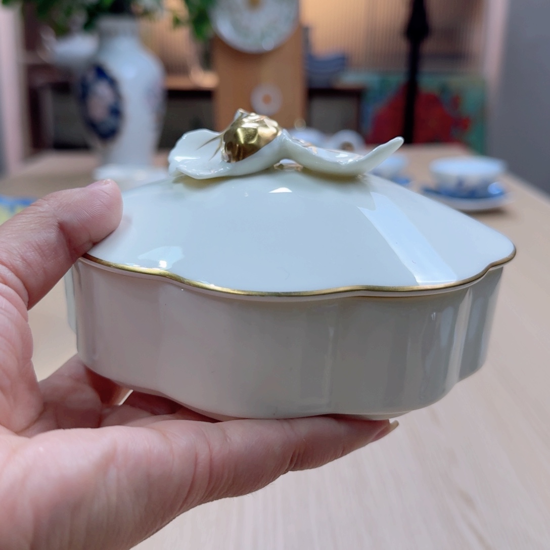 瓷片暖阳大叔海外瓷器微微瑕