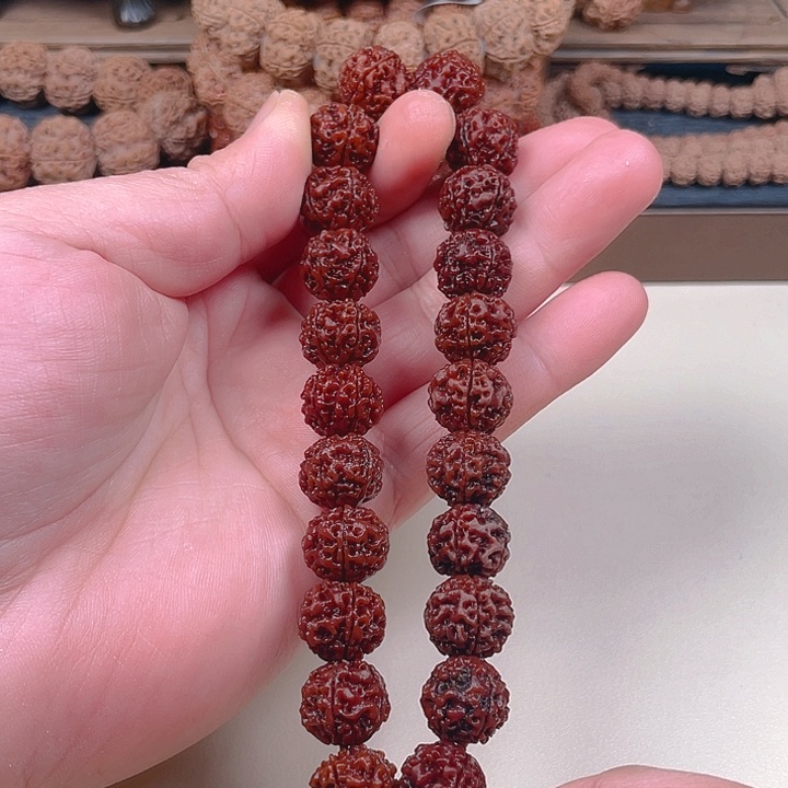 金刚菩提手串15mm蜂窝小金豆