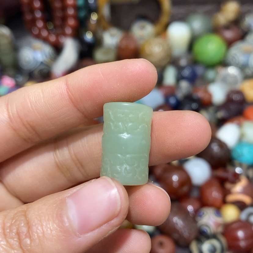 【闪购商品】和田玉（糖玉）颈饰未镶嵌小**-