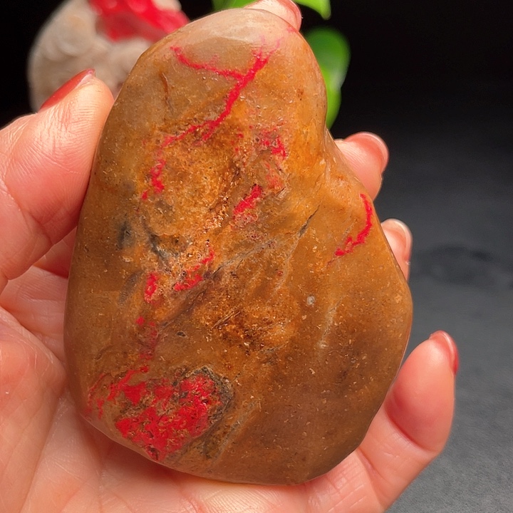 昌化鸡血石昌化鸡血石印章闲章手把件