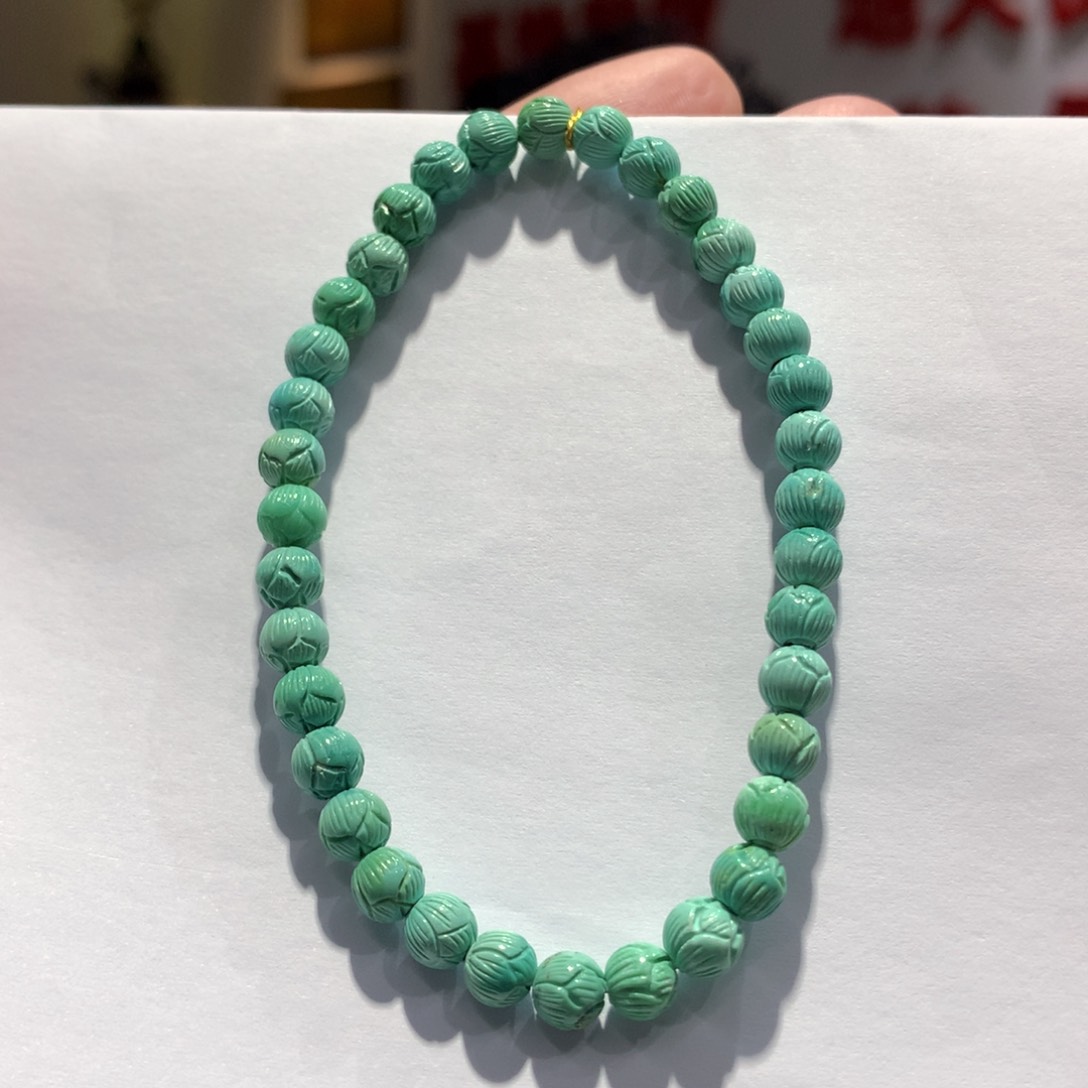 绿松石未镶嵌单圈