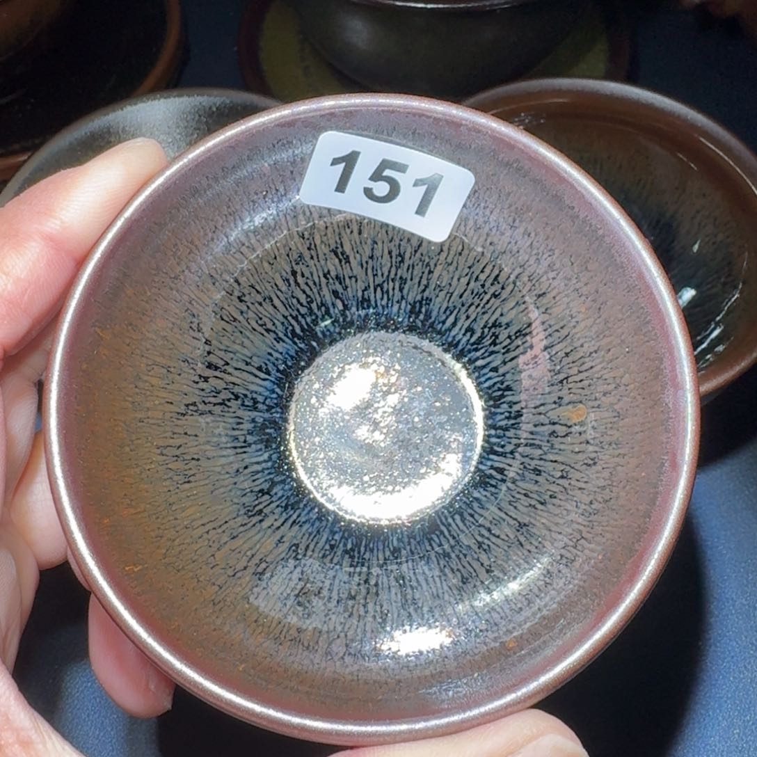 小雨茶盏，手工柴烧，