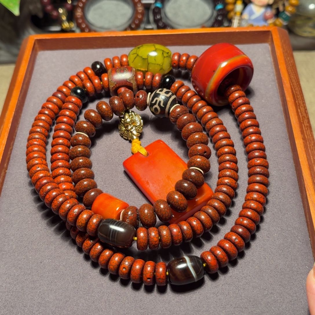 星月菩提吊坠.*果老星月