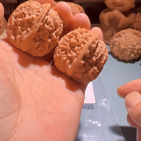 文玩核桃把件马老四38