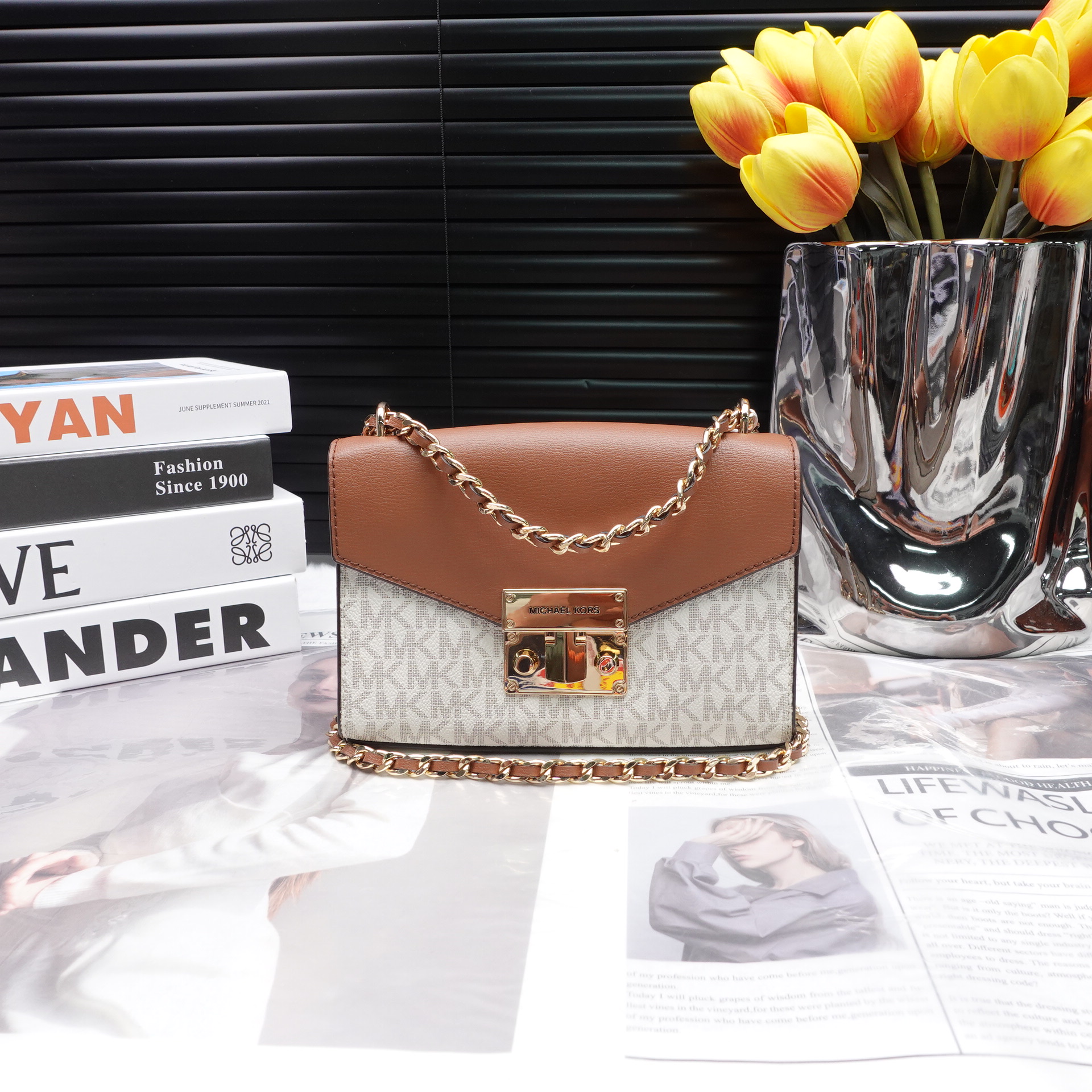 95新 MICHAEL KORS/迈克高仕 单肩包/T10217380