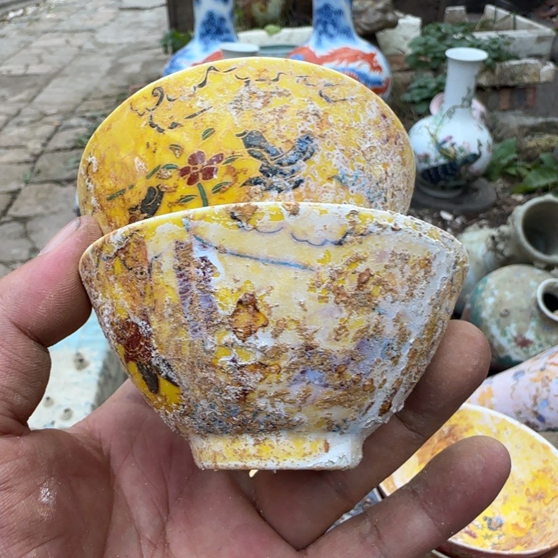 江***山摆件陶瓷器工艺美术作品