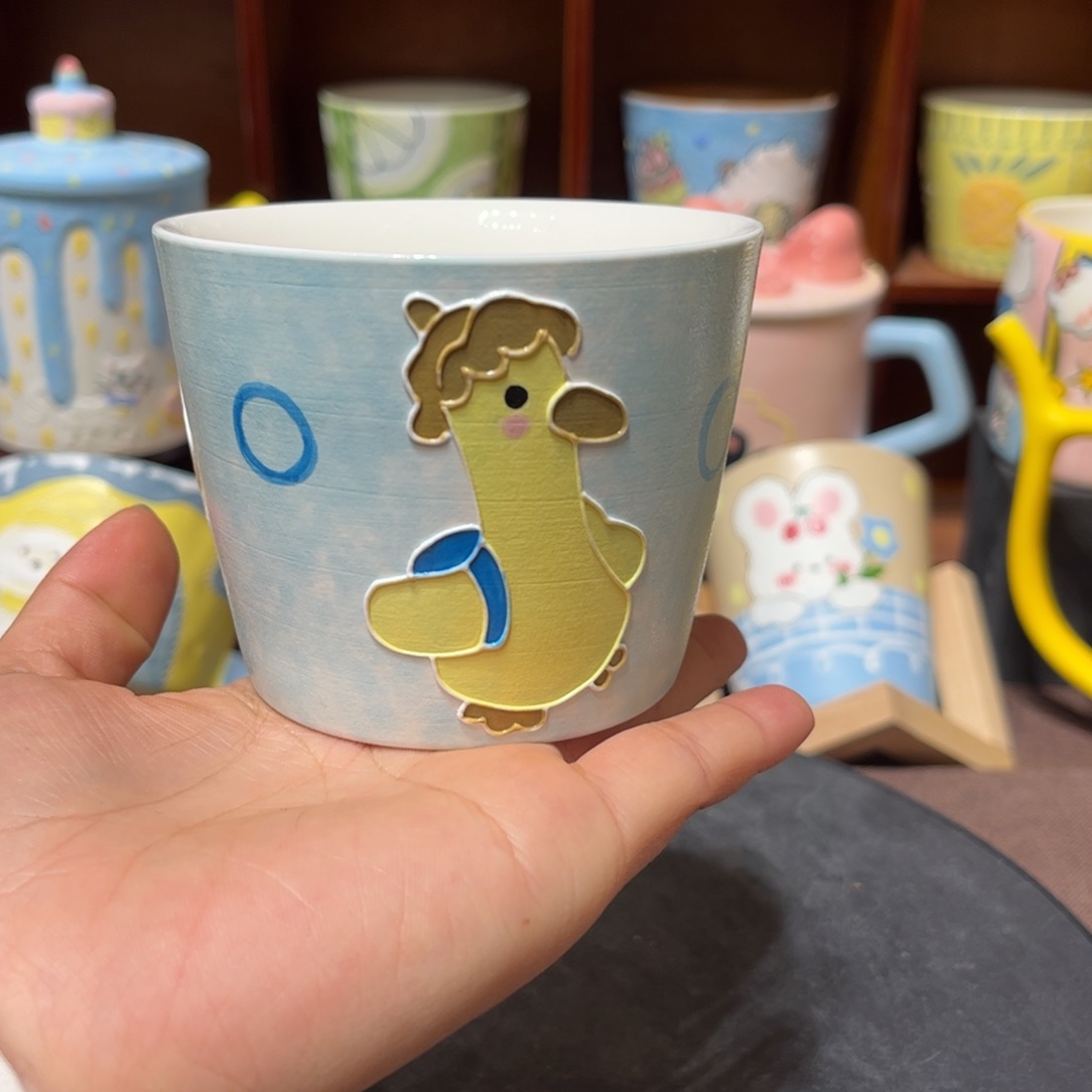 陶杯子景德镇陶瓷马克杯