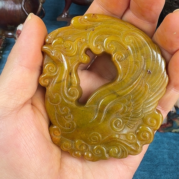 和田玉（糖玉）未镶嵌挂件