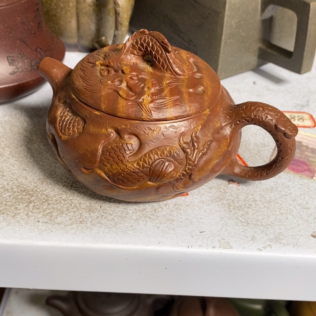 紫砂茶壶原矿手工233