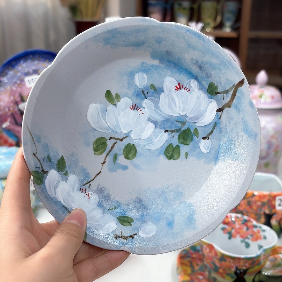 景德镇手绘高温釉下彩陶瓷茶具