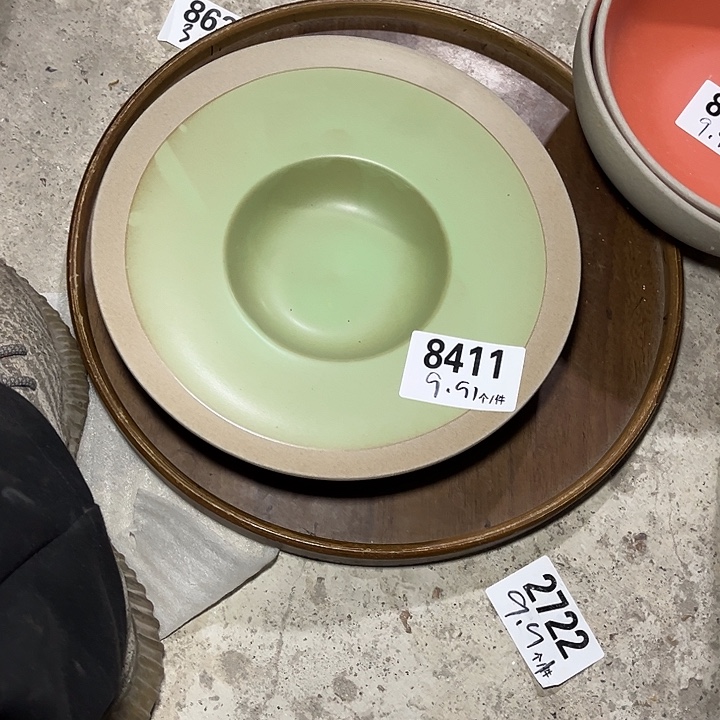 瓷微瑕外贸餐具8411