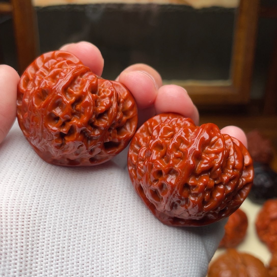 文玩核桃把件宫灯40