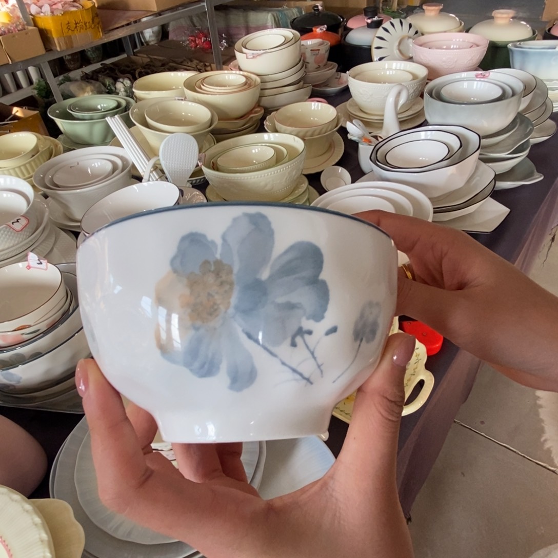 瓷六个米饭碗，福利款