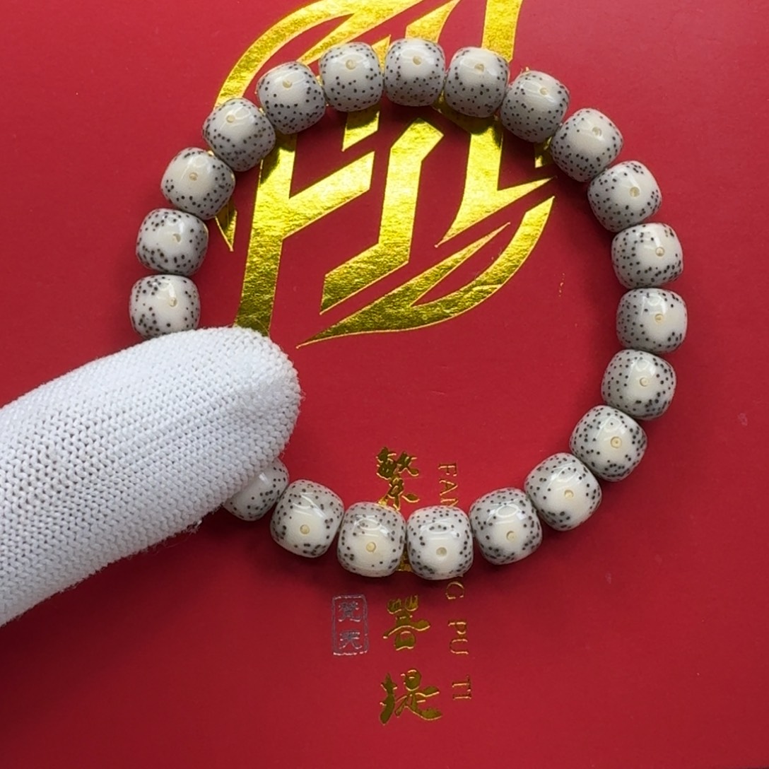 星月菩提手串22梵天糯冰卡姿兰大眼睛10左右桶单圈