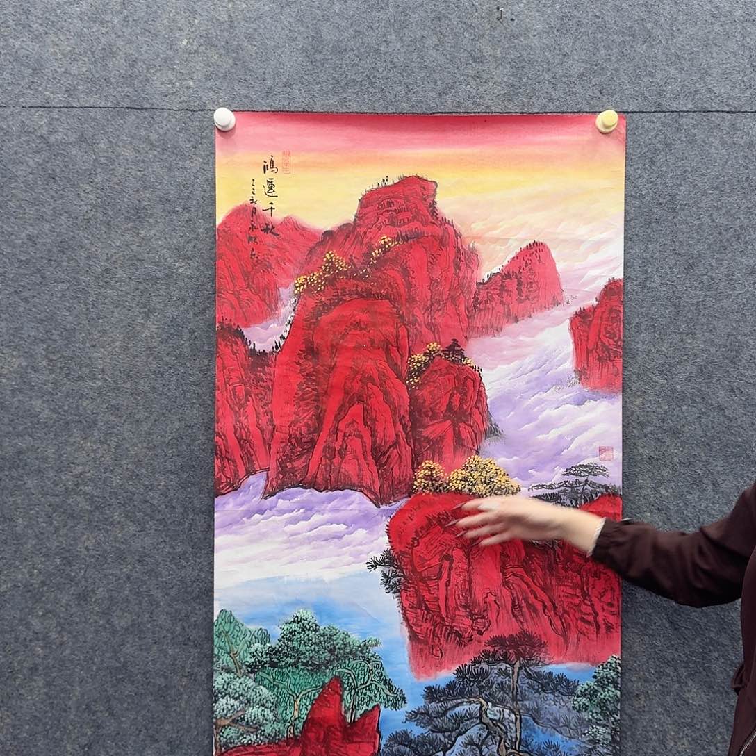 国画国画手绘原创