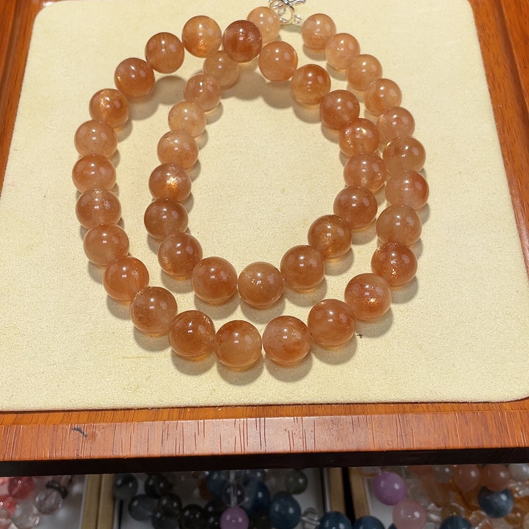 等***来未镶嵌橙月光12➕日光石