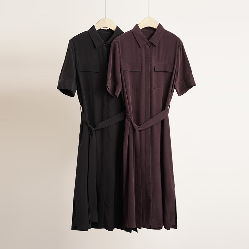 【镇店之宝】100%桑蚕丝女士连衣裙（2024071）