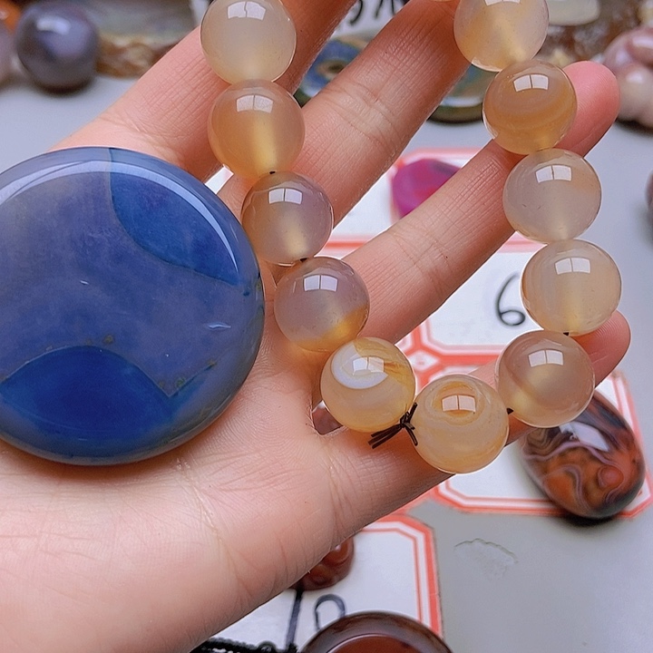 【闪购商品】未镶嵌玛瑙/玉髓珠宝半成品张*艳