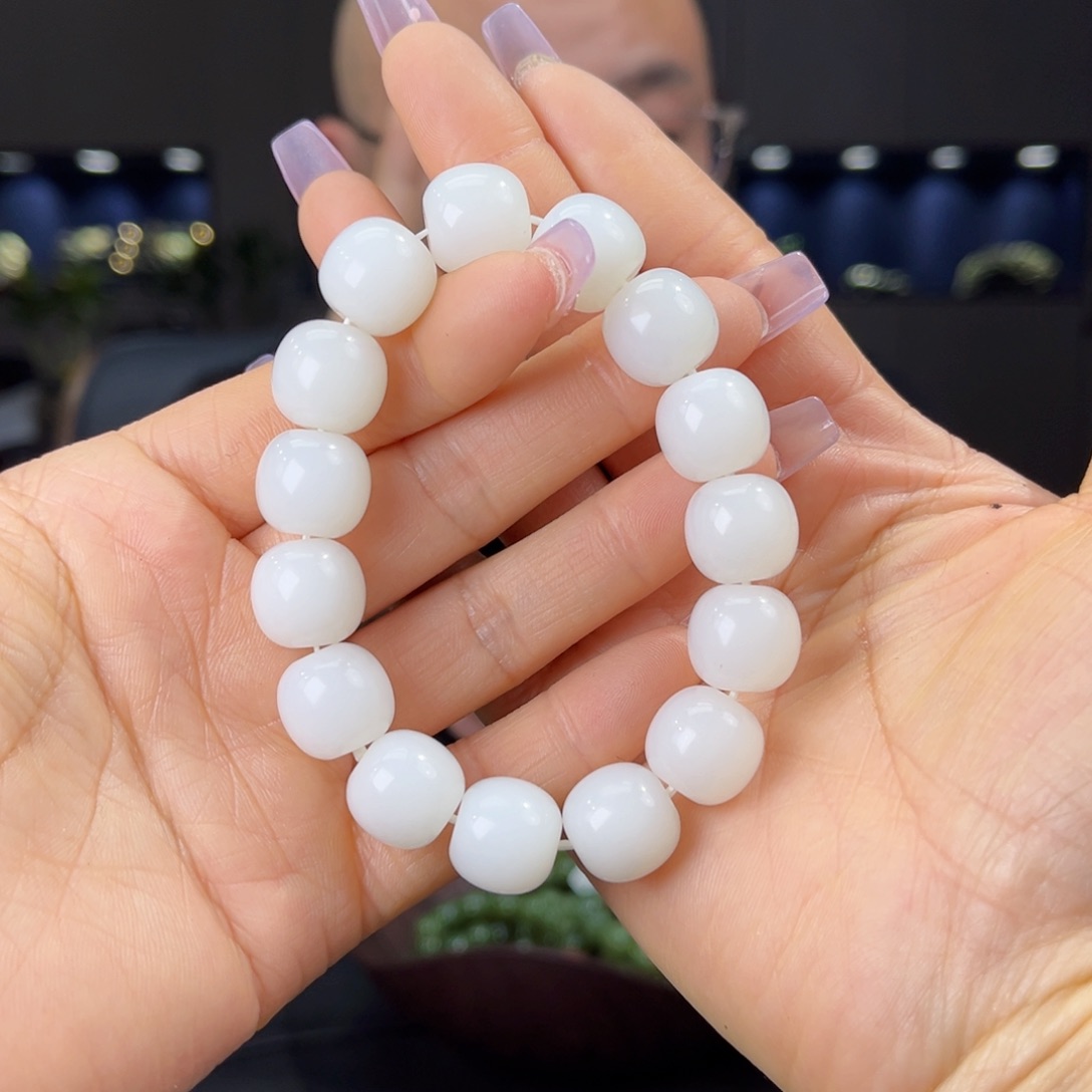 未镶嵌手串和田玉天然和田玉新疆且末天泰料14