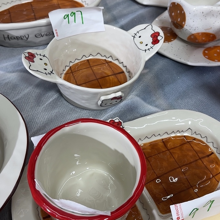 陶高温釉下彩陶瓷