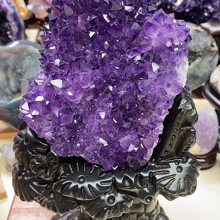 i****大型摆件（非配饰）紫晶未镶嵌