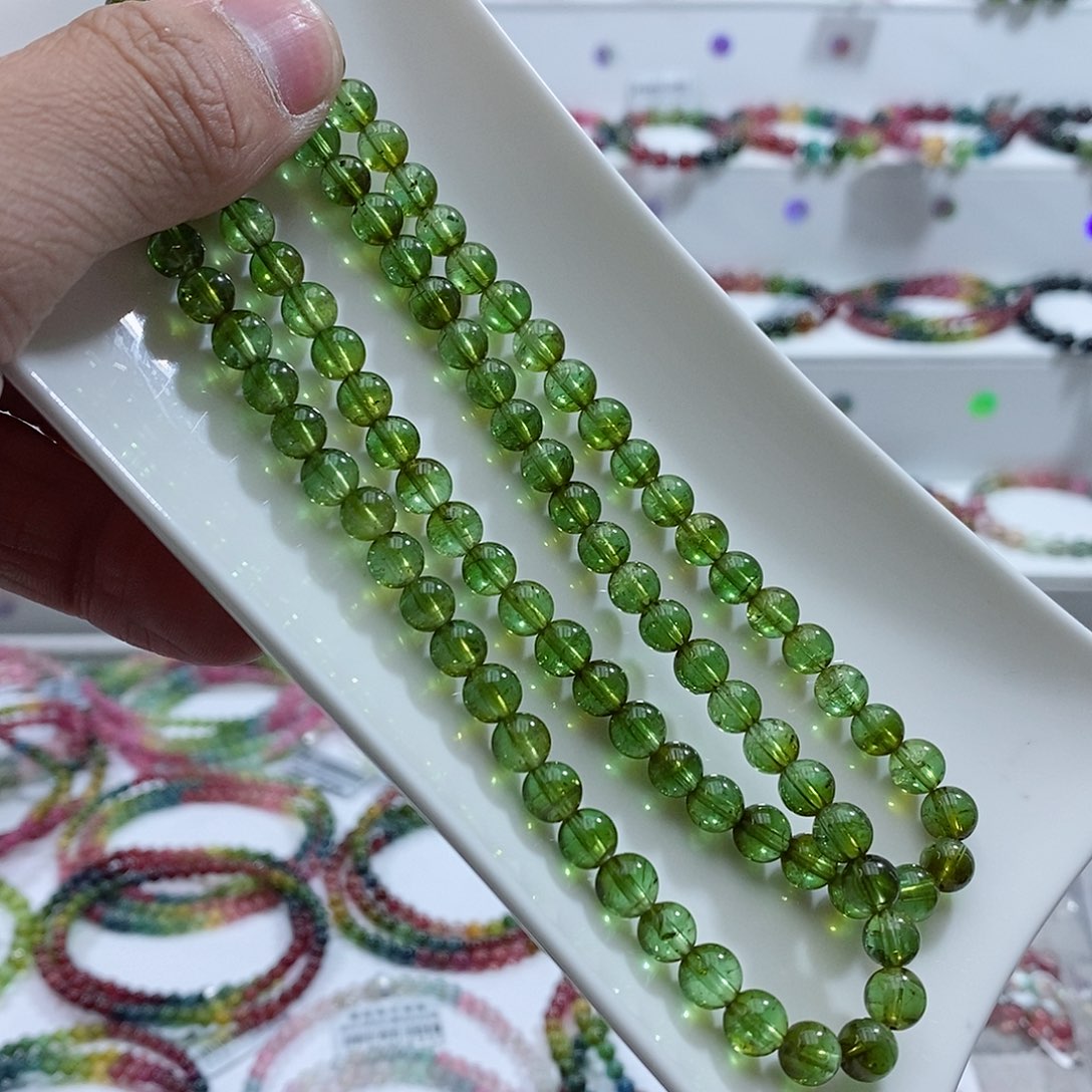 碧玺手链未镶嵌手链