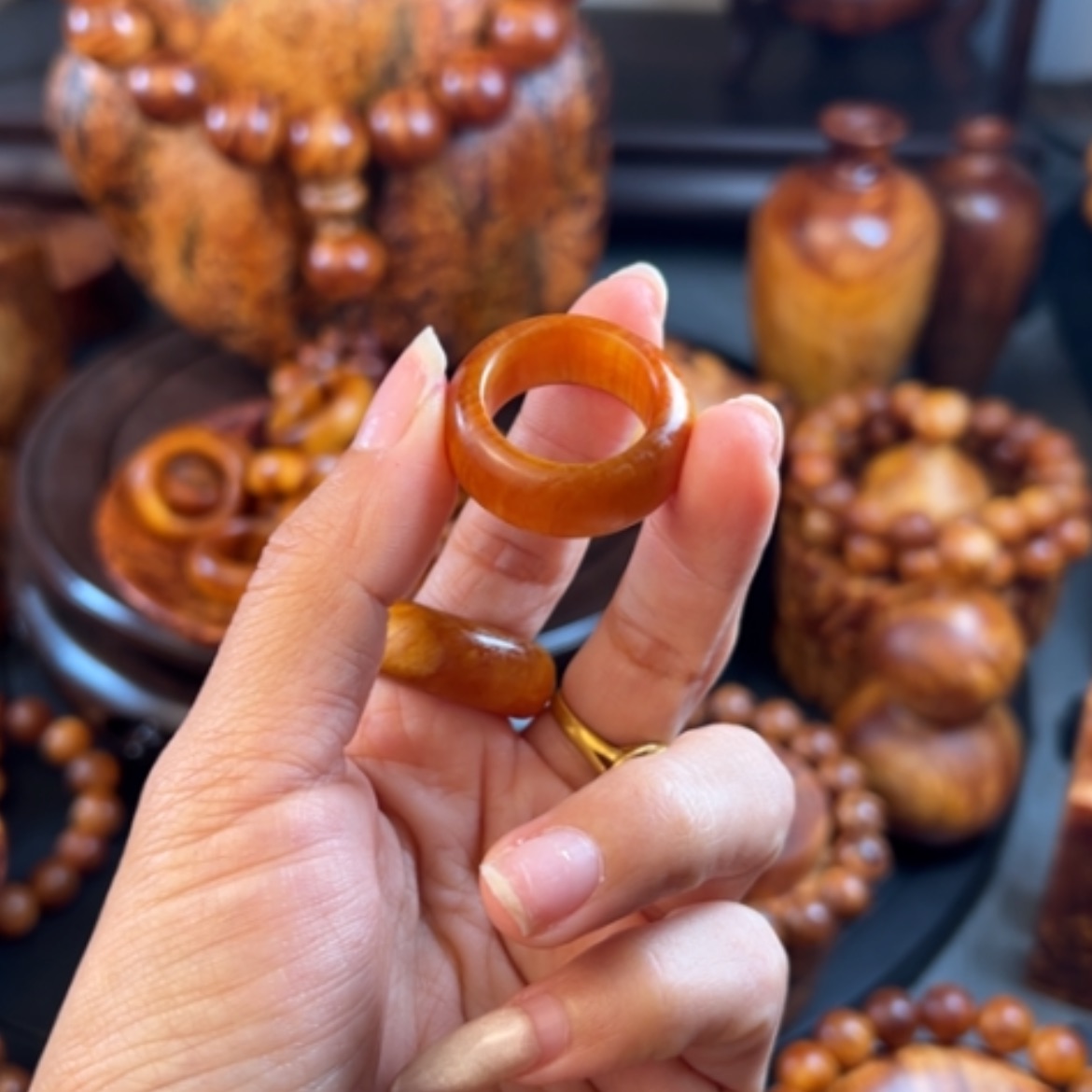 【闪购商品】松木（琥珀木）把件