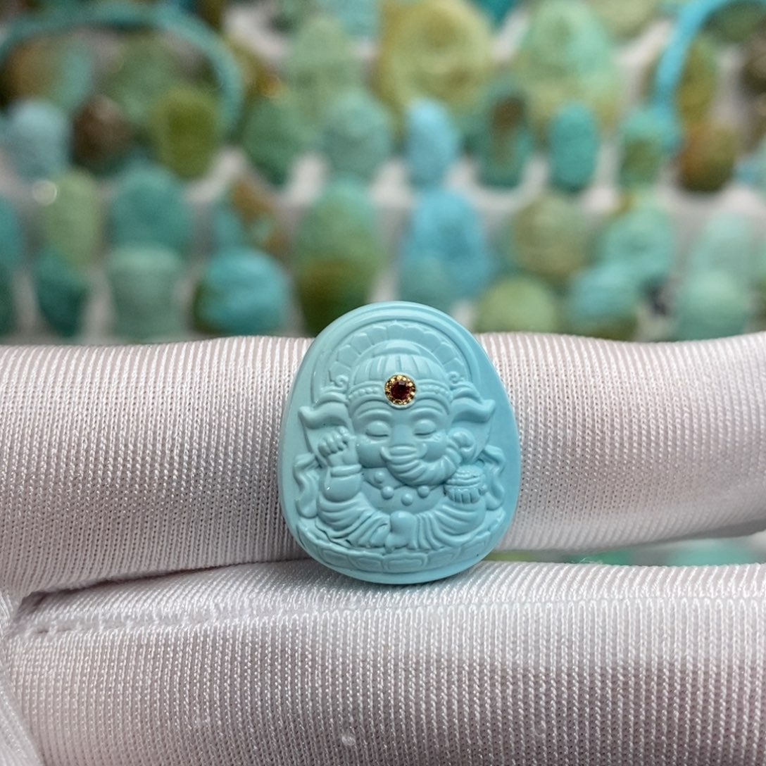 绿松石未镶嵌绿松石