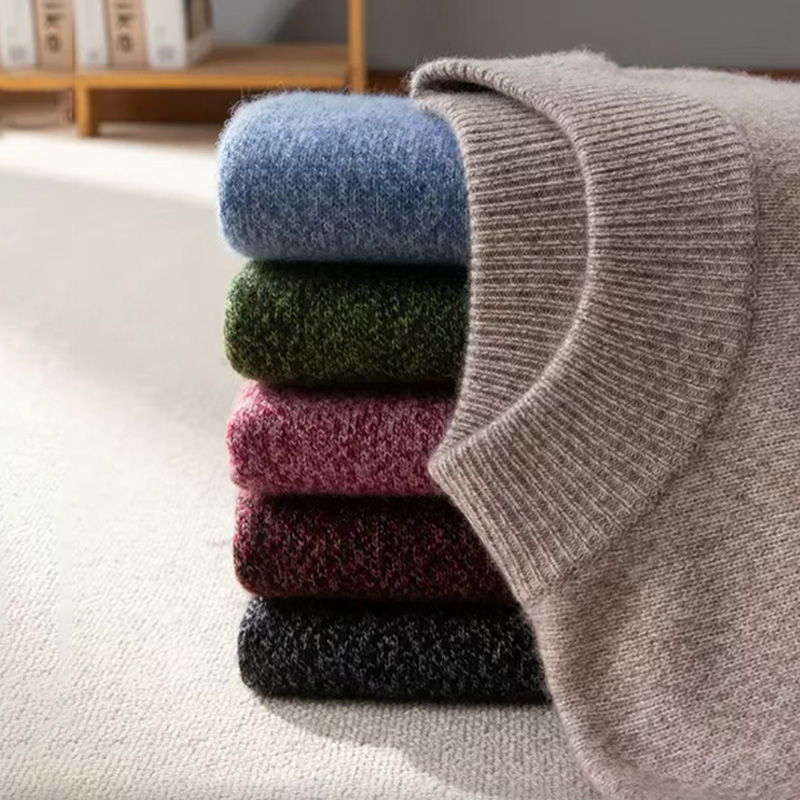 品牌花纱   480克！重磅加厚！2025秋冬新款男士毛衣