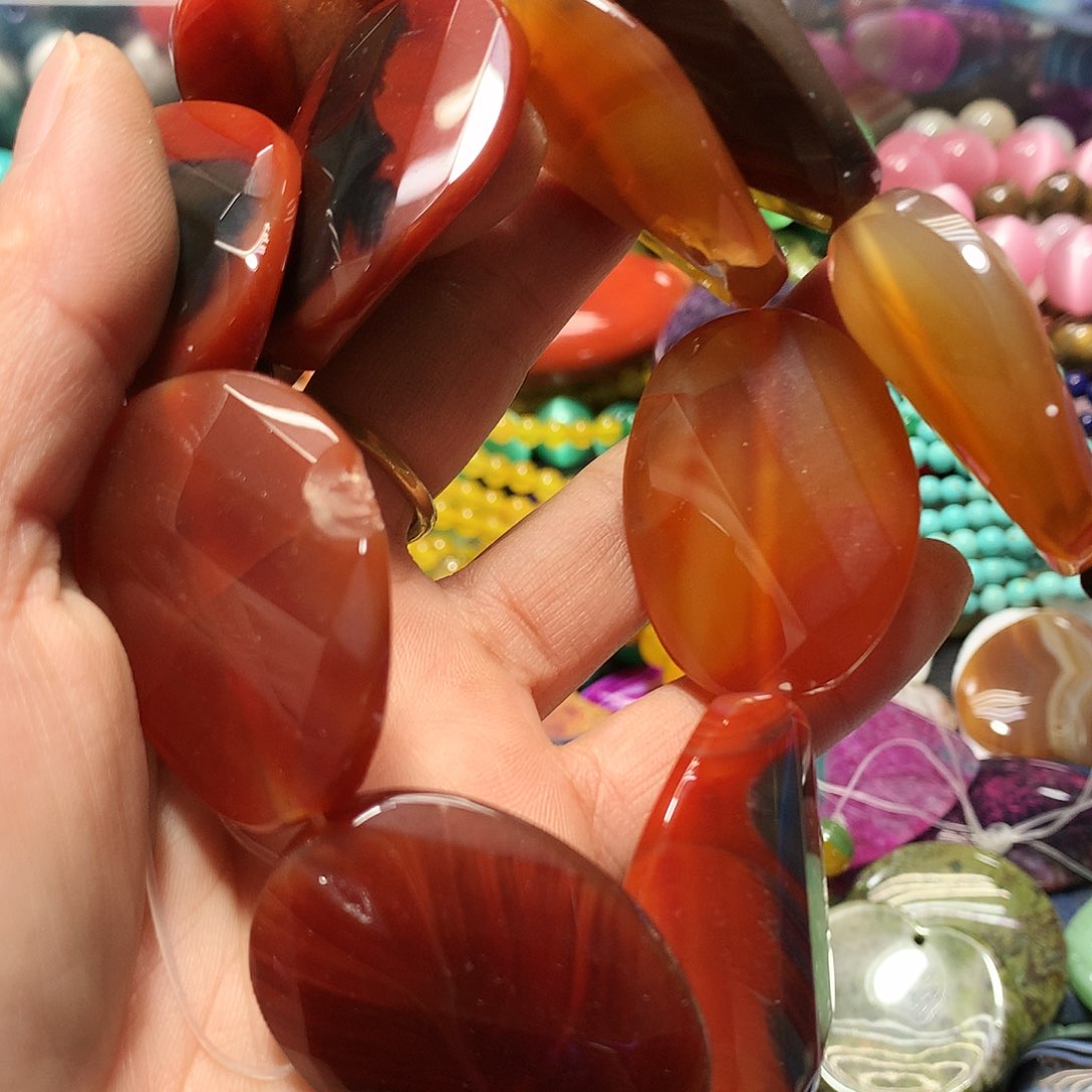 未镶嵌手串玛瑙/玉髓卡30/40