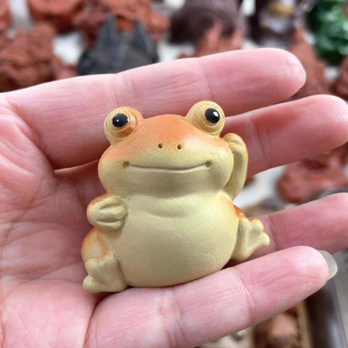 【闪购商品】紫砂茶宠紫砂青蛙