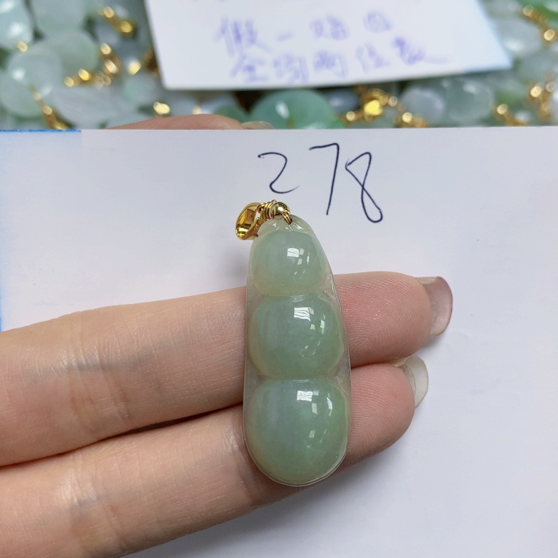 【闪购商品】翡翠颈饰合金天然翡翠A货