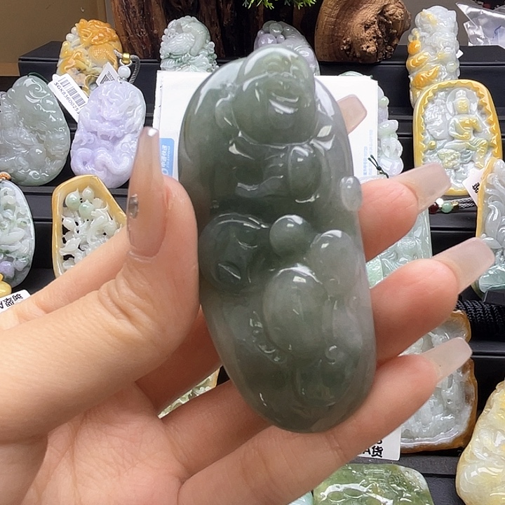 翡翠吊坠(不含链)未镶嵌