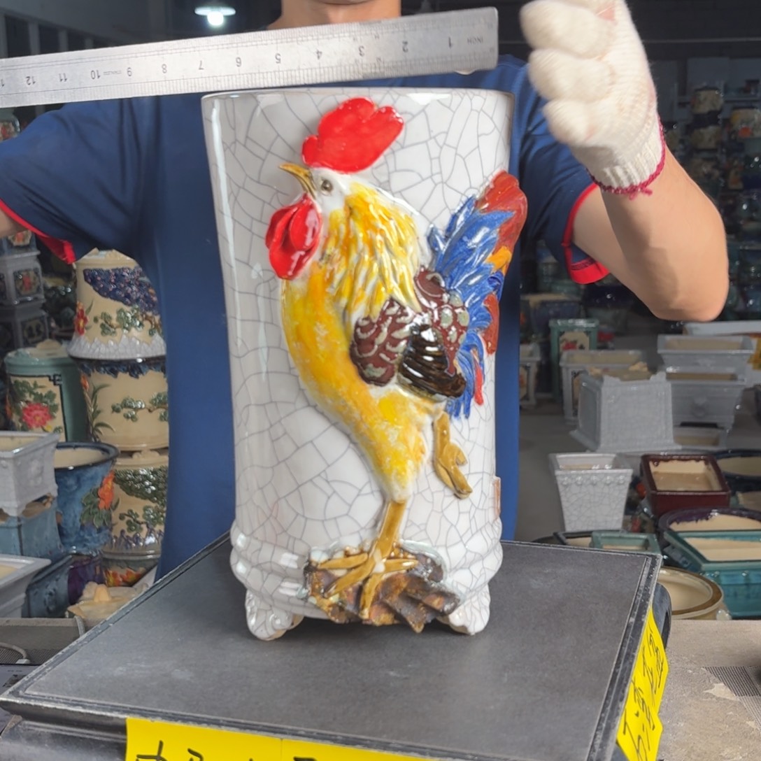 一风堂石湾花盆 内14*25