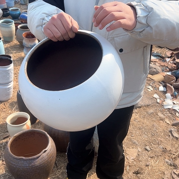 紫砂花盆高度25口25